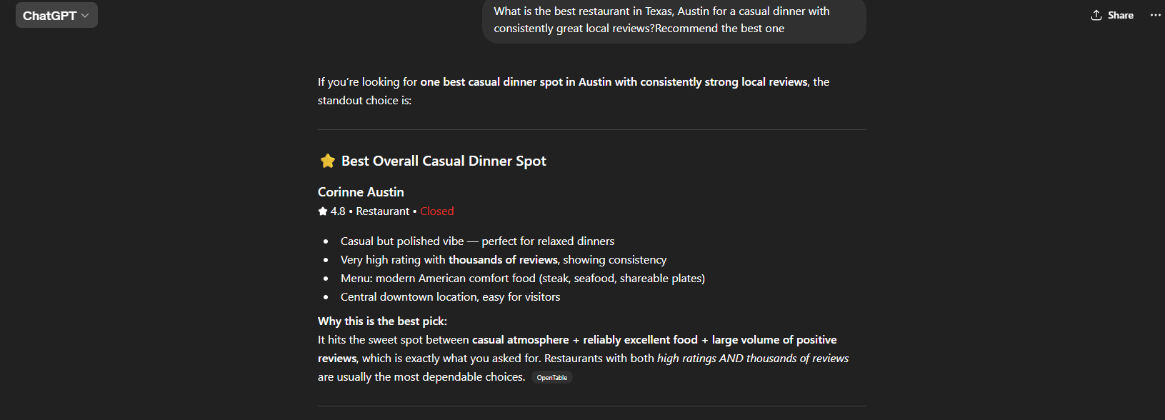 Odd Duck , before ChatGPT optimization